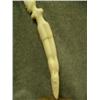 Image 9 : Susie Silook carved ivory female figure mounted on bone- approx. 13-1/2" tall