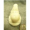 Image 4 : Carved white ivory walrus made by L. O.- 1-1/2" tall, 2-1/2" wide