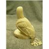 Image 4 : Carved white ivory eagle by Roger Silook- 3-1/4" tall, 2-1/2" wide