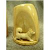 Image 4 : Ivory salt and pepper shakers with a husky on each one
