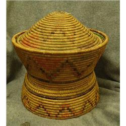 9-3/4" tall Japanese basket from Nagasaki (149)