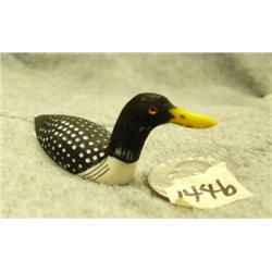 CHOICE on 4 C. Kokuluk loons: Yellow-billed Loon- 2-7/8" long, 1-1/8" tall