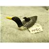 Image 4 : CHOICE on 4 C. Kokuluk loons: Yellow-billed Loon- 2-7/8" long, 1" tall- with baby loon on back