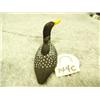 Image 5 : CHOICE on 4 C. Kokuluk loons: Yellow-billed Loon- 2-7/8" long, 1" tall- with baby loon on back
