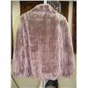 Image 2 : Lady's dyed sheered beaver car coat with zipper size Small (28)