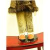 Image 3 : Amelia Kingeekuk skin doll with ivory face and hands- parka made from muskrat and beaver skin, pants