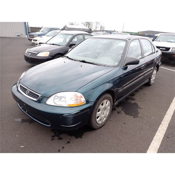 1998 Honda Civic RUNS WITH MECHANICAL PROBLEMS Speeds Auto Auctions
