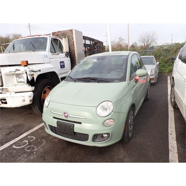 2015 Fiat 500 call to buy now Speeds Auto Auctions
