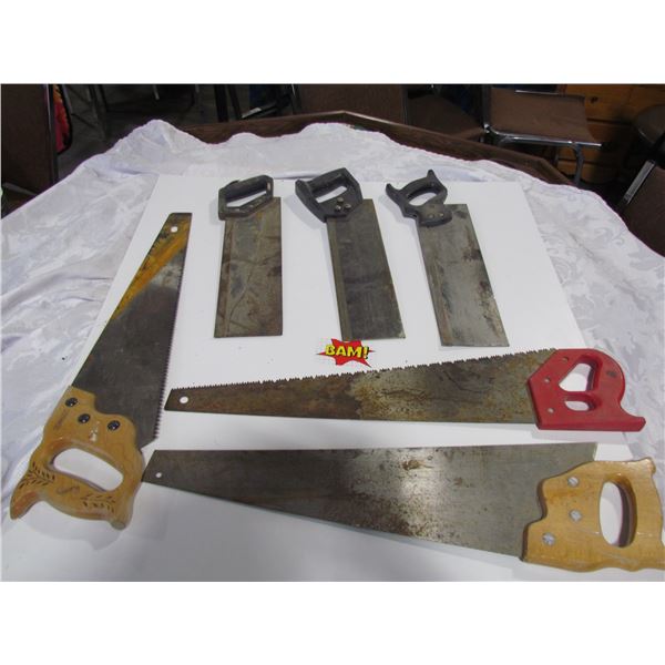 6 Hand Saws