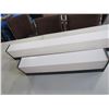 Image 1 : 2Ft And 3 Ft  Black Base 2 Tube Flourescent