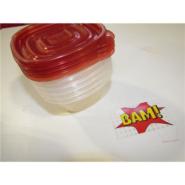 Rubbermaid containers X4