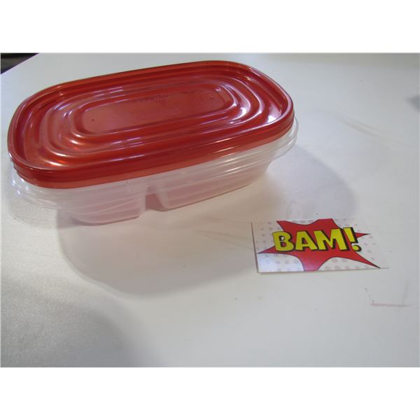 Rubbermaid containers  X2