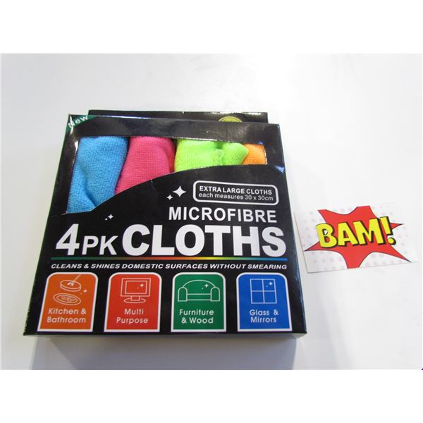 4 pack microfiber clothes