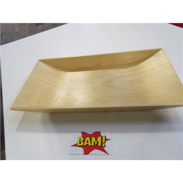 Wood Decor Display Bowl