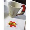 Image 1 : Pier Ceramic Coffee Mug Parrot Handle