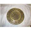 Image 1 : Round Brass Plate - Pineapple