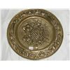 Image 1 : Round Brass Plate - Pineapple