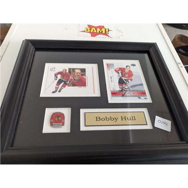 Bobby Hull  Framed Hockey Card