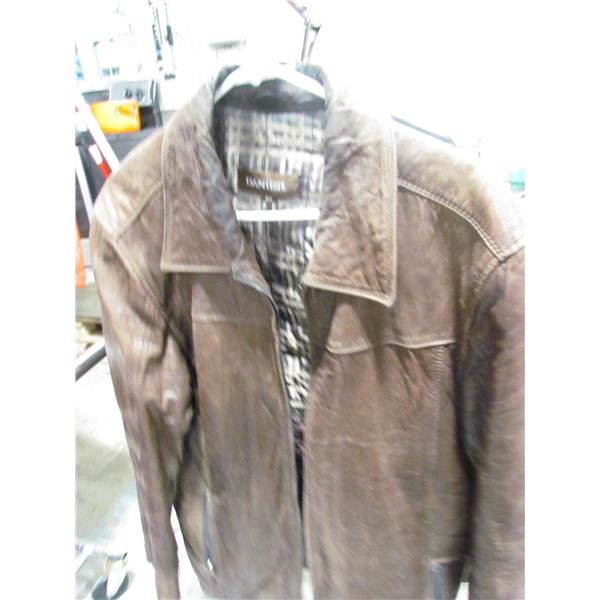 Danier Brown Leather Jacket