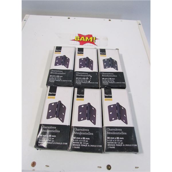 6 pairs of Taymor Hinges