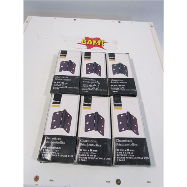 6 pairs of Taymor Hinges