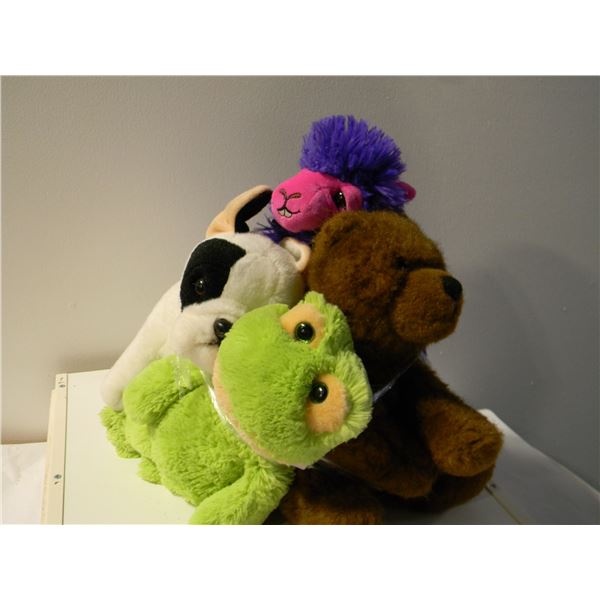 Multiple Stuffed Animals