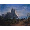 Image 1 : Karl Friedrich Schinkel- Gothic Church on a Rock by the Sea