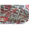 Image 6 : Chanel Red Leather Blue Multicolor Tweed Shoulder Bag