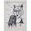 Image 2 : "Scar Walking" Native print by Randy McMasters - 1994