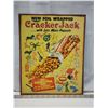 Image 1 : "Cracker Jack" tin advertisement sign - 12"x15"