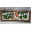 Image 2 : 7up paper cutout - framed & 7up tin sign - sealed