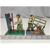 Image 4 : 2 Vintage tin workers - Machine worker & Log cutter
