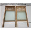 Image 1 : Pair of vintage washboards
