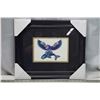 Image 1 : "Eagle & Orca" framed glass native art, by Joe Wilson