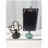 Image 1 : Decorative spherical lamp & metal clip board