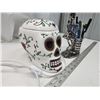 Image 2 : Dia Muertos, skull lamp - by Scentsy & Metal music man pencil holder