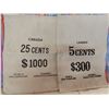 Image 2 : 5 royal mint money bags