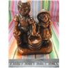 Image 1 : bronze jack and jill coin bank