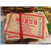 Image 2 : box of vintage nabob, blue ribbon coupons