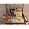 Image 5 : climax safety pin box with large lot of radio stickers