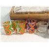 Image 4 : collection of vintage cups, shakers, dog and suds mug