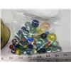 Image 2 : 2 Container's of marbles