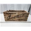 Image 4 : Vintage wooden crate - Castoria - 17"W x 7.5"D x 7.5"H