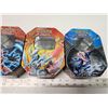 Image 3 : 4 Empty Pokémon tins