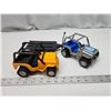 Image 1 : 2 Tonka jeep toys and trailer