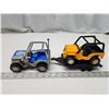 Image 3 : 2 Tonka jeep toys and trailer