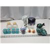 Image 1 : Misc. items - Salt n pepper shakers, ornaments, coasters - w/ case, etc.