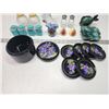 Image 7 : Misc. items - Salt n pepper shakers, ornaments, coasters - w/ case, etc.