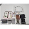 Image 1 : Assorted costume jewelry - in boxes