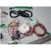 Image 5 : Bag of assorted costume jewelry